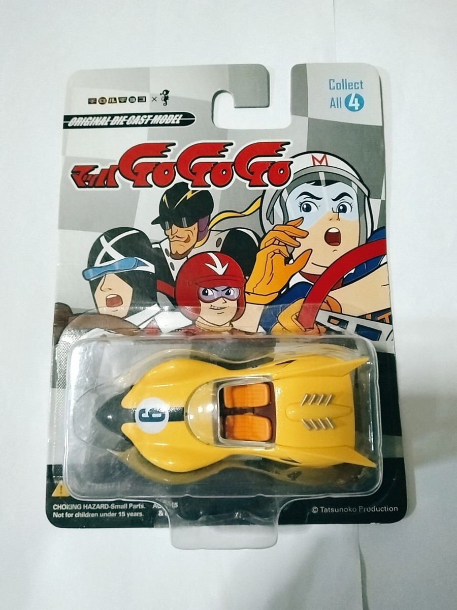 Speed racer Mach GoGoGo car mini figure Die cast anime Japan
