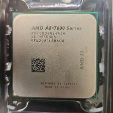 AMD A8-7600 Socket FM2 3.10 GHz Desktop CPU Processor AD7600YBI44JA