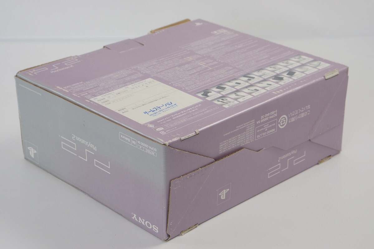 PlayStation2 - PlayStation 2  SCPH-39000 SAKURA  サクラ【良品 PS2 SAKURA Console System Boxed SCPH-39000 Playstation 2