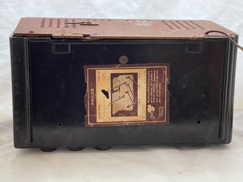 Radio de Mesa Philco Modelo 50-925 Vintage Hummm / Ver Video - Imagen 17 de 18