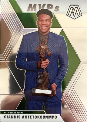 Giannis Antetokounmpo Mosaic 19-20 #297 MVP Milwaukee Bucks | eBay