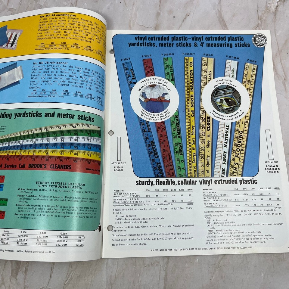 1981 Samco Advertising and Promotional Products Catalog Aurora MO TI9