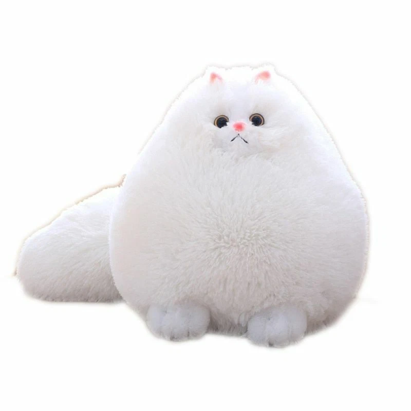 Fluffy Cat Plush Toy Kawaii Persian Cat Stuffed Dolls Soft Pillow Stuffed Animal