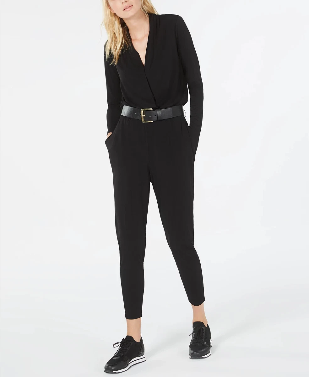 Michael kors shop belted jumpsuit