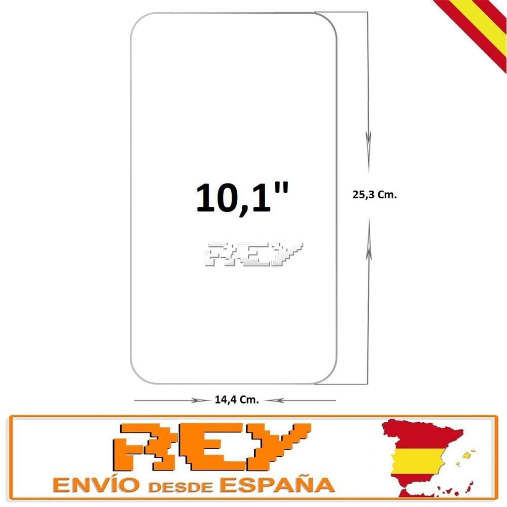 Protector Pantalla UNIVERSAL para TABLET de 10.1" Cristal ENTREGA 24-48H p730 vr