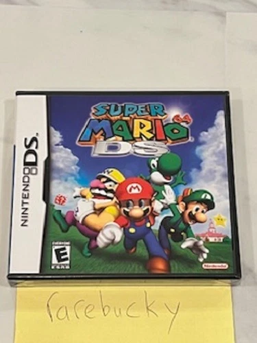 Super Mario 64 DS (Nintendo DS) NEW SEALED US ORIGINAL FIRST PRINT RED LOGO, NM!