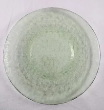 Fire and Light Recycled Glass 11" Dinner Plate - Olive