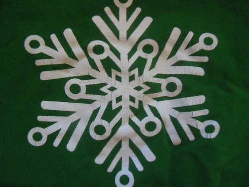 Boys Girl Christmas PAJAMAS pjs sz 4 by Sleepytime pjs Green Snowflake striped - Picture 4 of 8