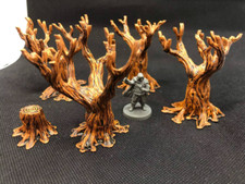 Tabletop Wargaming Trees Scatter Terrain Woodland Forest DND Warhammer Kill Team