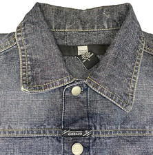 Marithe Francois Girbaud Jean Vest Womens M/l Blue Denim Vintage Classic Jacket