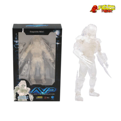 Hiya Toys Aliens vs Predator AVP Invisible Chopper 4.5'' Figure (1:18 Scale)