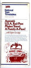AMTRAK - SYSTEM PUBLIC TIMETABLE - 7/30/1978