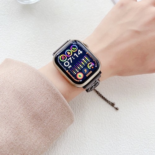 Cinturino da donna in metallo di lusso per Apple Watch 10 9 8 7 6 SE 41/42/44/45/46mm - Foto 6 di 12