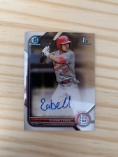 2022 Bowman Chrome Prospect Autographs #CPAEC Elijah Cabell - ST. LOUIS CARDS