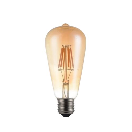 Vintage Retro Style Industrial E27 ST64 4W LED Filament Edison Lamp Light Bulb - Picture 3 of 24