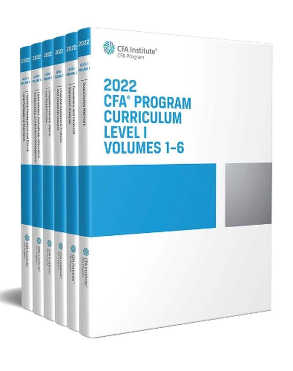 2022 CFA Program Curriculum Level I Box Set (English) Paperback Book-image