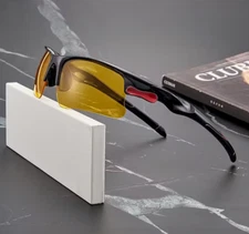 Day & Night Vision Sunglasses Cycling Driving Aviator UV400 HD Glasses Eyewear