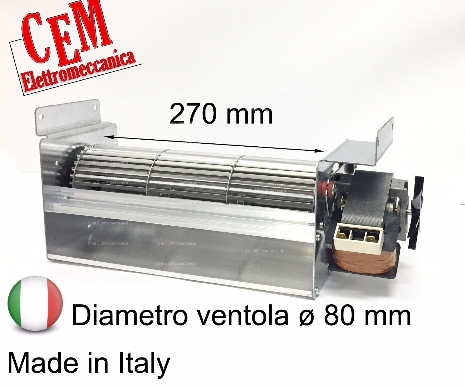 Ventilatore Per Stufa A Pellet Emmevi/Fergas TGA 80/1-270/35 - Ricambio Compatibile - Foto 7