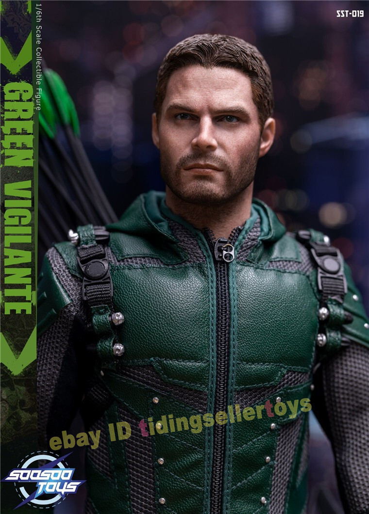 Soosootoys Green Arrow Vigilante Oliver Queen 1/6 Action Figure