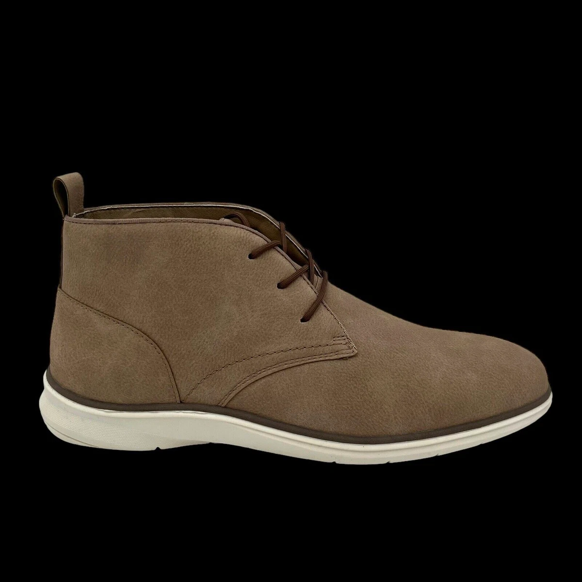 Aldo Wilsen Mens Chukka Mid Top Boots Size 11 Beige Taupe Lace Up