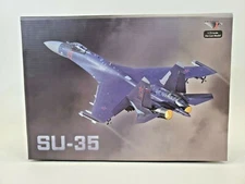 SDG Airforce 1 SU-35 Multirole Fighter Jet 1:72 Scale Diecast Model W Stand NEW