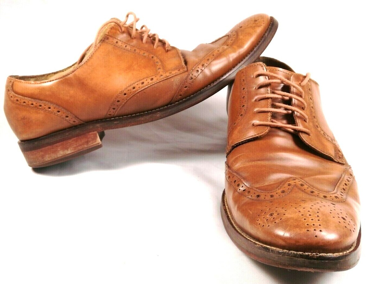 Cole Haan Grand OS Madison British Tan Leather Wingtip  display picture 3