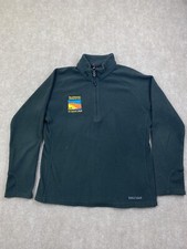 Marmot Fleece Full Zip polartek Jacket Black Zip Pockets Cozy Womens Medium