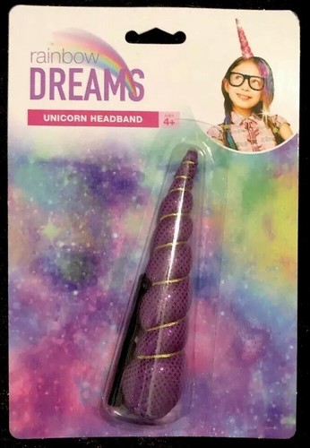 LOT of 5~NEW~Magical Unicorn Horn/HeadBands Birthday Party Kids Headband/Play~ - Picture 3 of 7