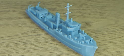 Ton-Class MCMV 1/600 waterline model ship kit - Picture 6 of 8