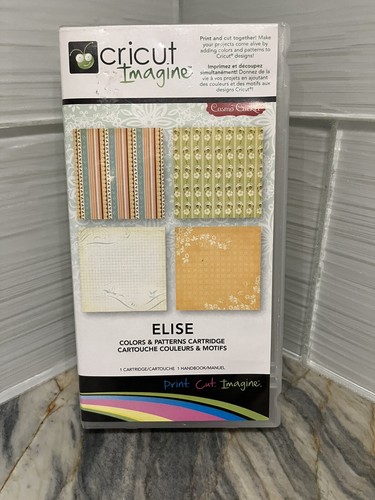 Cricut Imagine Pattern Cartridge-ELISE Colors and Patterns NEW ...