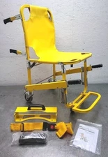 MedSource MS-90044 Patient Transport Stair Chair with 4 Wheels 6 Handles