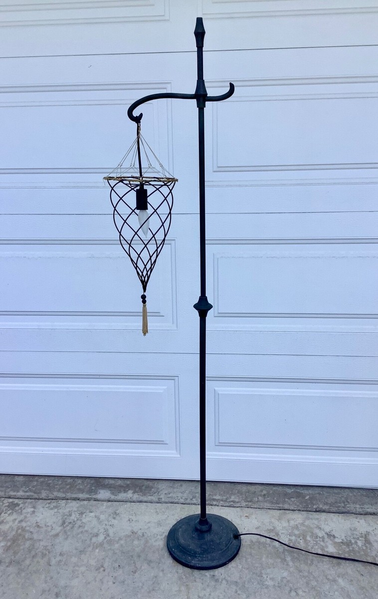 Rustic Pottery Barn MEDINA Floor Lamp