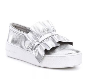 michael kors slip on silver