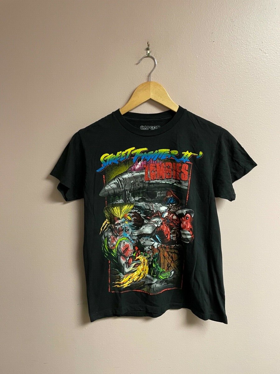 Street fighter zombie games shirt sz small | eBay
