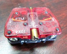Allen Bradley 800E 2X01 Series A Contact Block