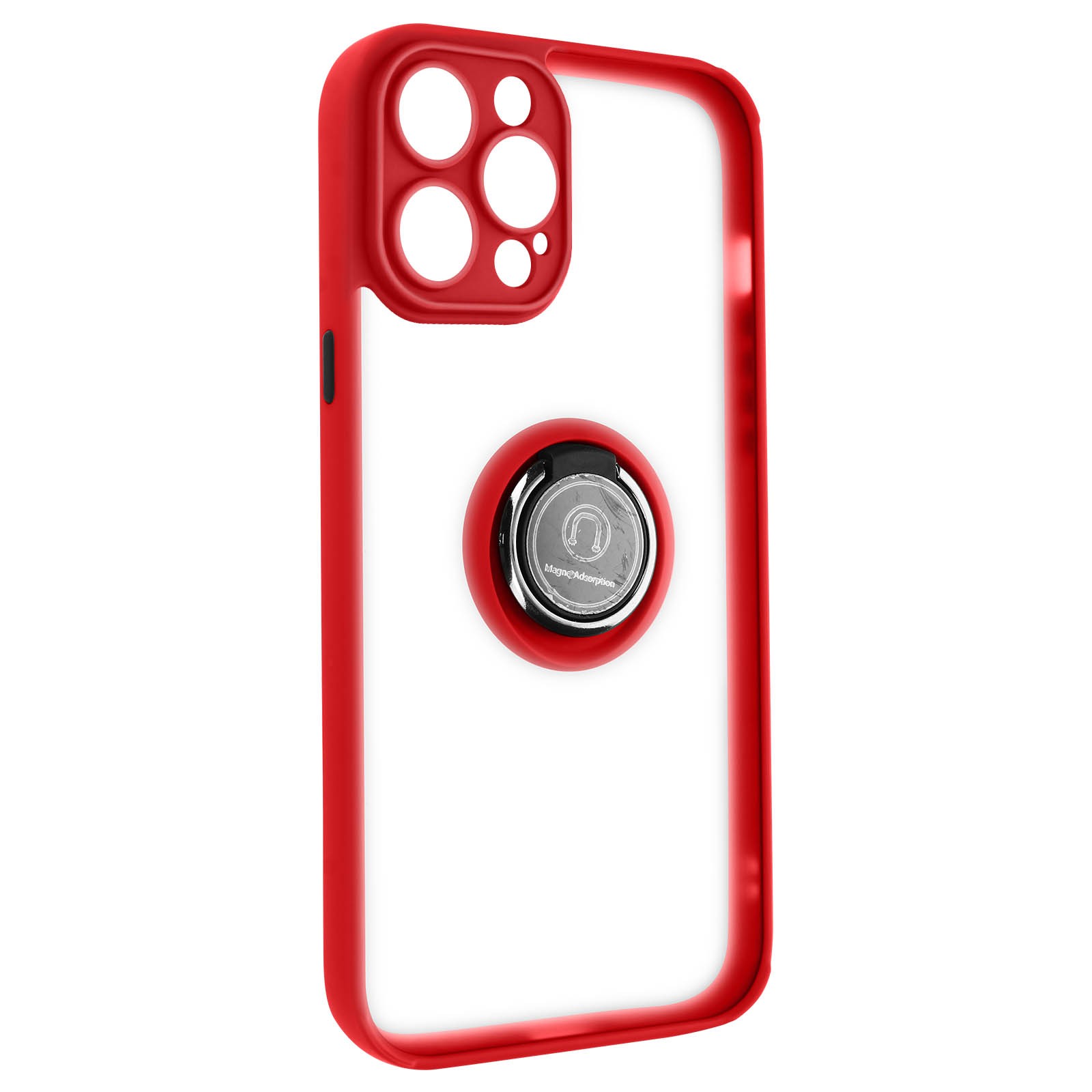 Coque iPhone 14 Pro Max bi-matière rouge idéale pour le streaming