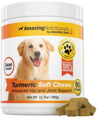Amazing Turmeric for Dogs Curcumin Pet Antioxidant - Eliminates Joint Pain In...