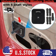 Universal For All Vehicles Electric Power Window Crank Switch W 5 Shaft Styles