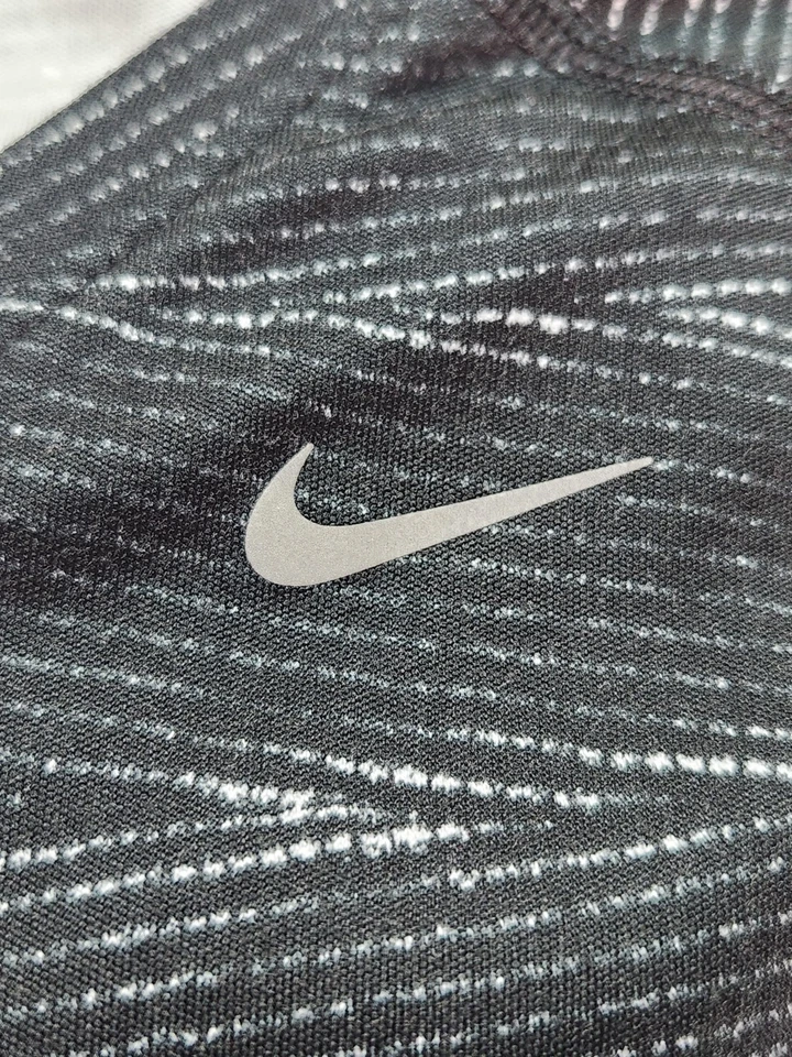 Camisa NIKE Running Miler Para Mujer Talla M Negra Dri-Fit Atlética Correr Gimnasio Foto 3 de 4