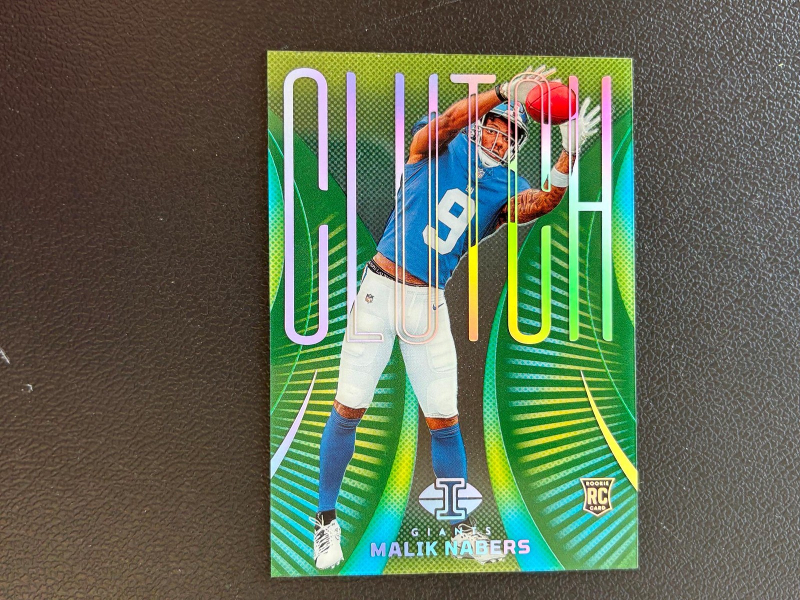Malik Nabers Panini Illusions Clutch #2 Emerald