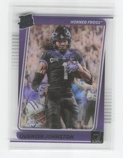 2023 Panini Chronicles Draft Picks #28 Quentin Johnston Clearly Donruss