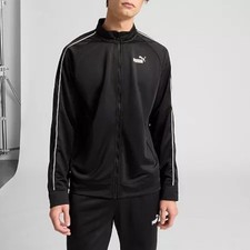 PUMA Mens Piped Tricot FZ Jacket - MSRP $60.0...