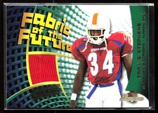 Travis Stephens 2002 Bowman Fabric of the Future Jersey #FF-TS Tampa Bay