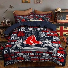 Boston Red Sox 3D Bedding Set .Bedding Set 2026