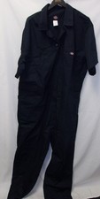 Dickies Men's S/S Poplin Coveralls, Dark Navy, Size 3X RG US, USED