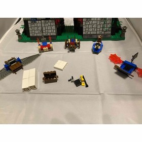 LEGO Flying Ninja Fortress 6093 Castle Series Samurai Skeleton 1998 ｗ/Box Manual