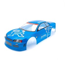 Scocca carrozzeria auto da corsa 1/10 RC verniciata NO taglio su strada drift touring GT-R 1:10