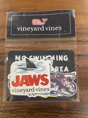 50th Anniversary LTD Edition Vineyard Vines JAWS Sticker Pack