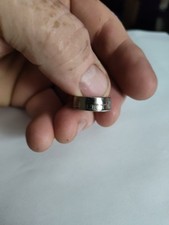 Genuine Handcrafted 1987 Quarter Coin Ring , Size 7.0 , Made In The USA By Me .