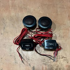 USED SKAR AUDIO TX-T 1-INCH 240W MAX POWER SILK DOME NEODYMIUM TWEETERS - PAIR